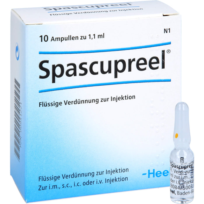 Spascupreel Ampullen, 10 pcs. Ampoules