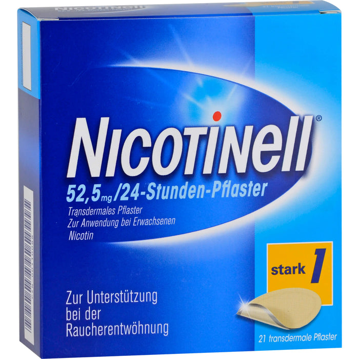 Nicotinell 21 mg/24-Stunden-Pflaster Eurim, 21 St. Pflaster