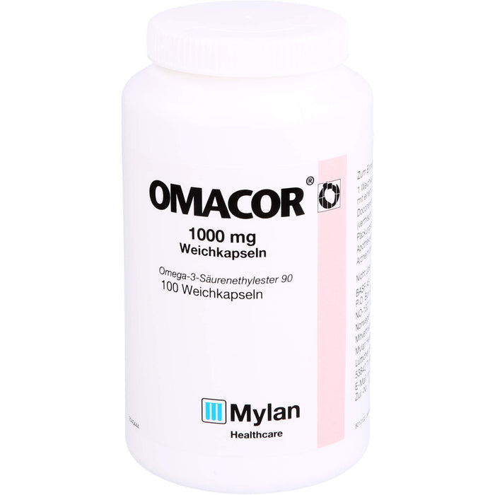 Omacor , 1000 mg Weichkapseln, 100 pc Capsules