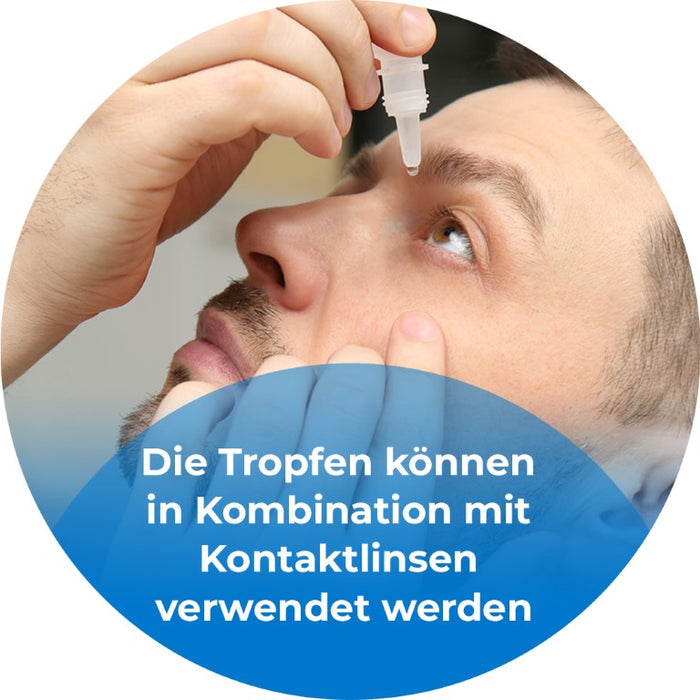 OCUTEARS Hydro+ Augentropfen bei beanspruchten Trockenen Augen mit Hyaluronsäure, 10 ml Solution