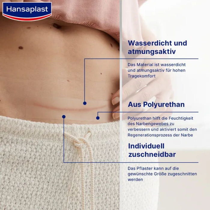 Hansaplast Pflaster zur Behandlung von Narben, 21 St. Pflaster