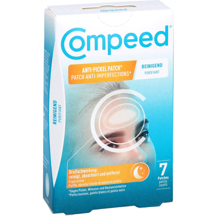 Compeed Anti-Pickel Patch reinigend, 7 St. Pflaster