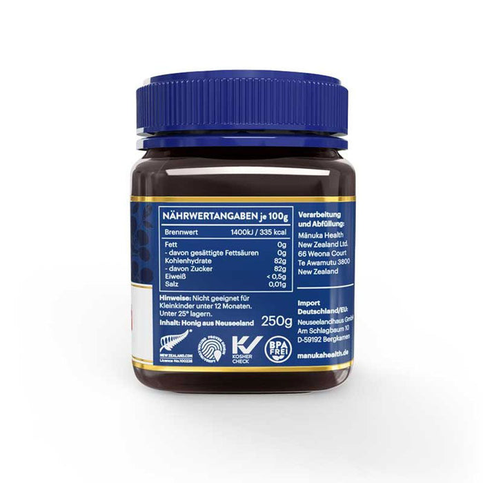 Manuka Health MGO 100+ Manuka Honig, 250 g Crème