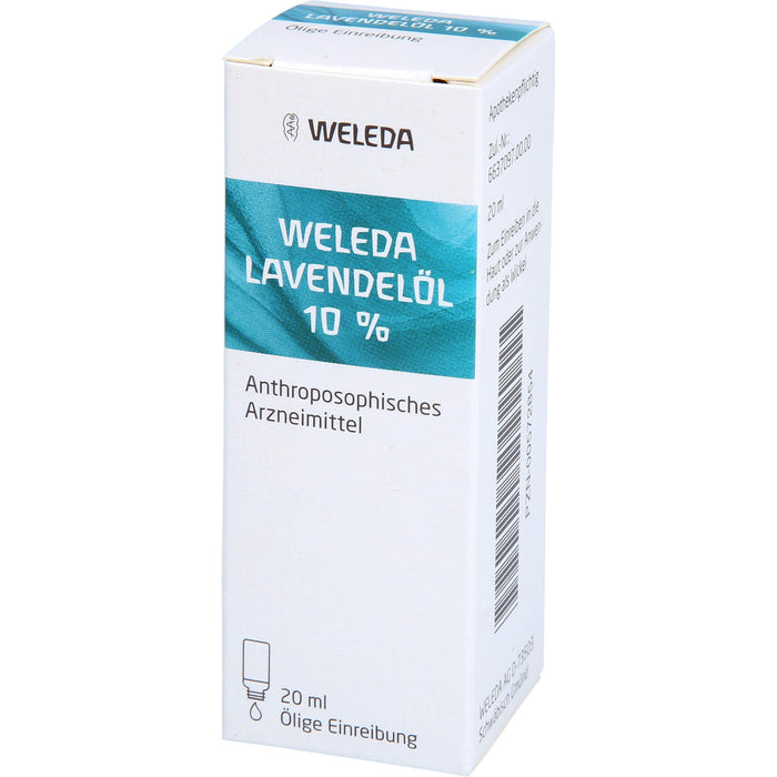 WELEDA Lavendelöl 10% ölige Einreibung, 20 ml Huile