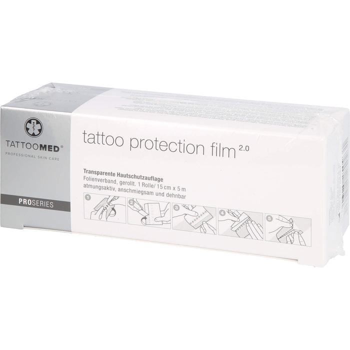 TattooMed tattoo protection film - 2,0 - 15 cm x 5m, 1 pc Paquet