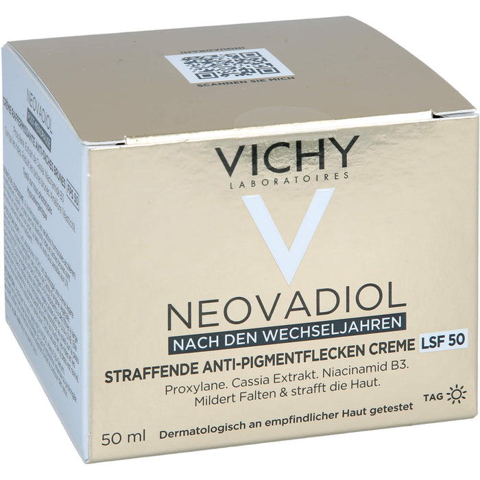 VICHY Neovadiol straffende Anti-Pigmentflecken Creme LSF 50, 50 ml Cream