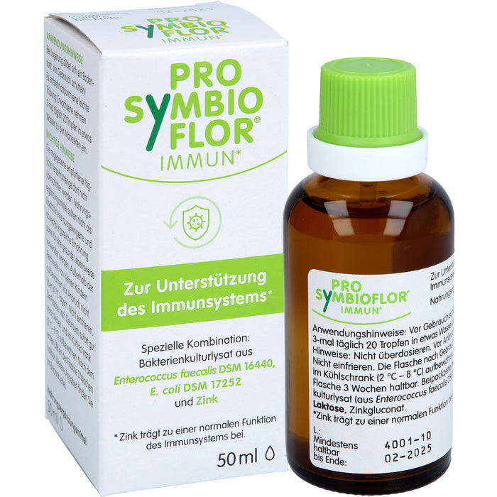 Pro-Symbioflor Immun Tropfen zur Unterstützung des Immunsystems, 50 ml Solution