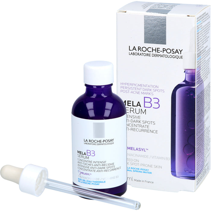 La Roche Posay Mela B3 Serum mit patentiertem Wirkstoff Melasyl gegen Pigmentflecken und Niacinamid, 50 ml Concentré