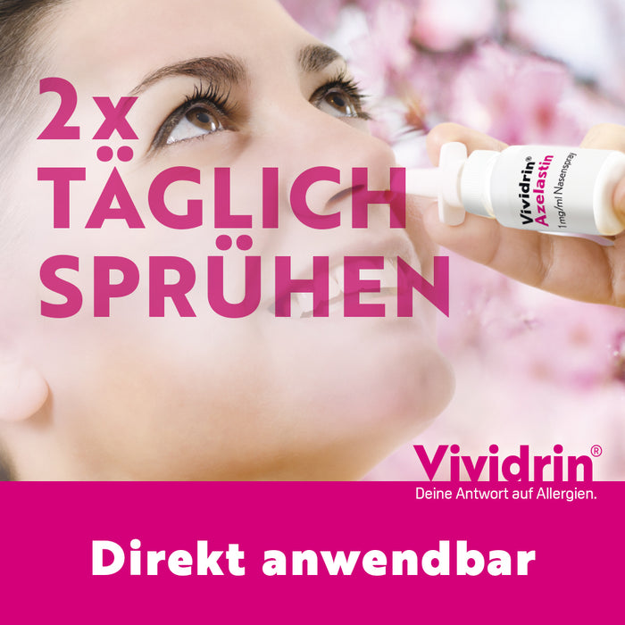 Vividrin Azelastin Nasenspray, 10 ml Lösung