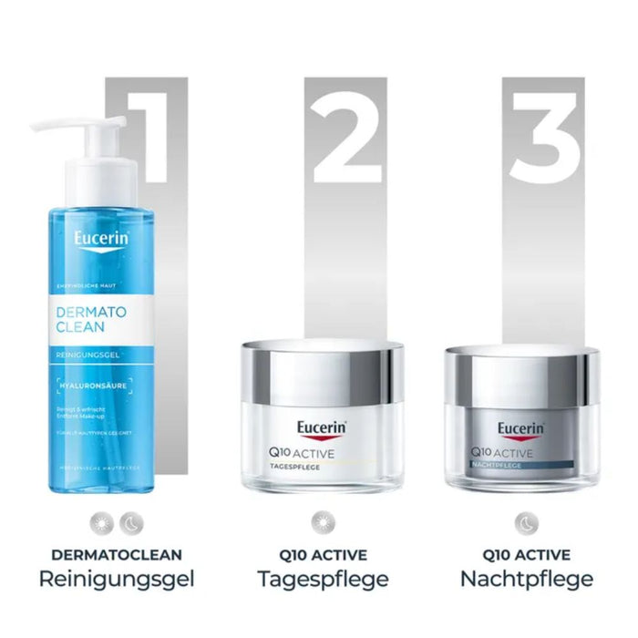 Eucerin Q10 Active Anti-Falten Nachtpflege Creme, 50 ml Crème