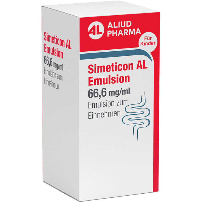 Simeticon AL Emulsion zur Linderung von gasbedingten Beschwerden und Dreimonatskoliken, 50 ml Solution
