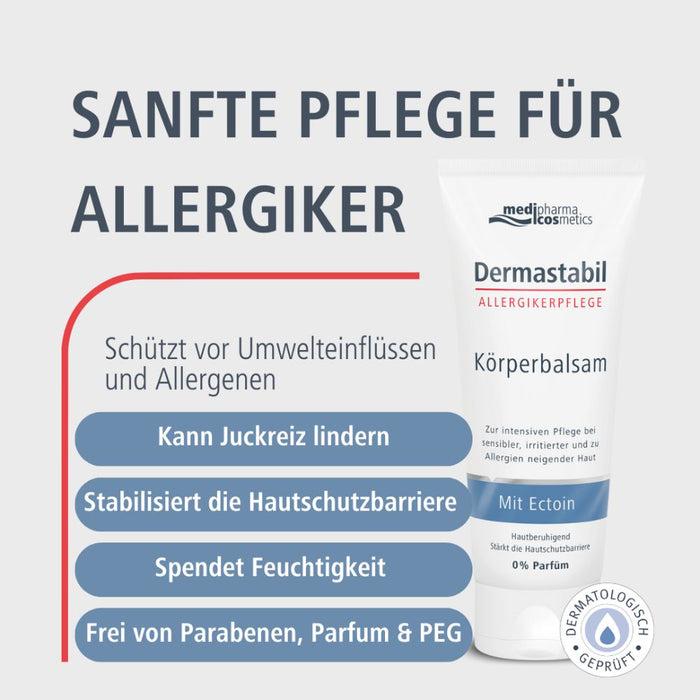Dermastabil Hautberuhigender Körperbalsam, 200 ml Cream