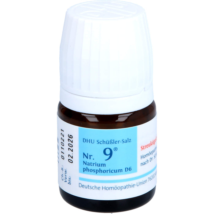 DHU Schüßler-Salz Nr. 9 Natrium phosphoricum D 6, 10 g Globuli