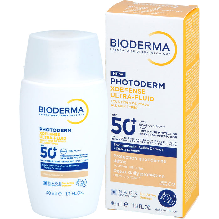 BIODERMA Photoderm XDefense Ultra-fluid LSF 50+ ungetönt, 40 ml Solution
