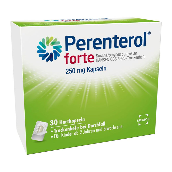 Perenterol forte 250 mg Kapseln bei akutem Durchfall, 30 pcs. Capsules