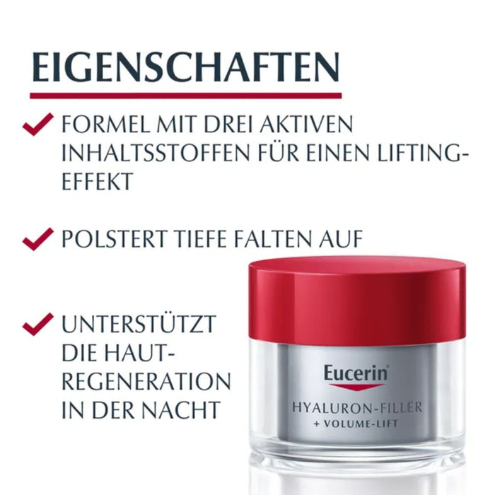 Eucerin Volume-Filler Nachtpflege, 50 ml Crème