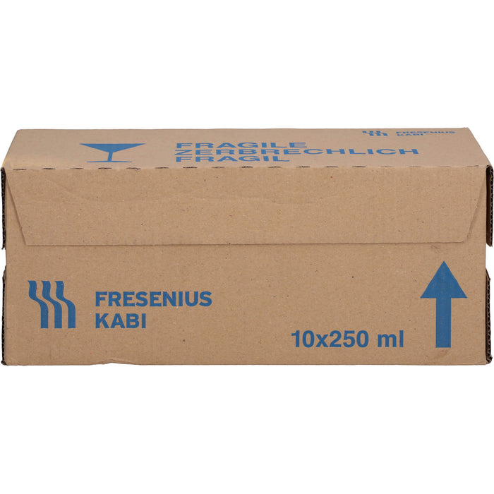 Isotonische Kochsalzlösung Fresenius, Infusionslösung, 250 ml Glasflasche, 2500 ml Lösung