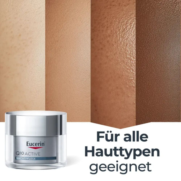 Eucerin Q10 Active Anti-Falten Nachtpflege Creme, 50 ml Crème