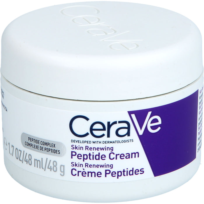 CeraVe Skin Renewing Peptid Creme für eine aufgepolstertere Haut, 48 g Cream