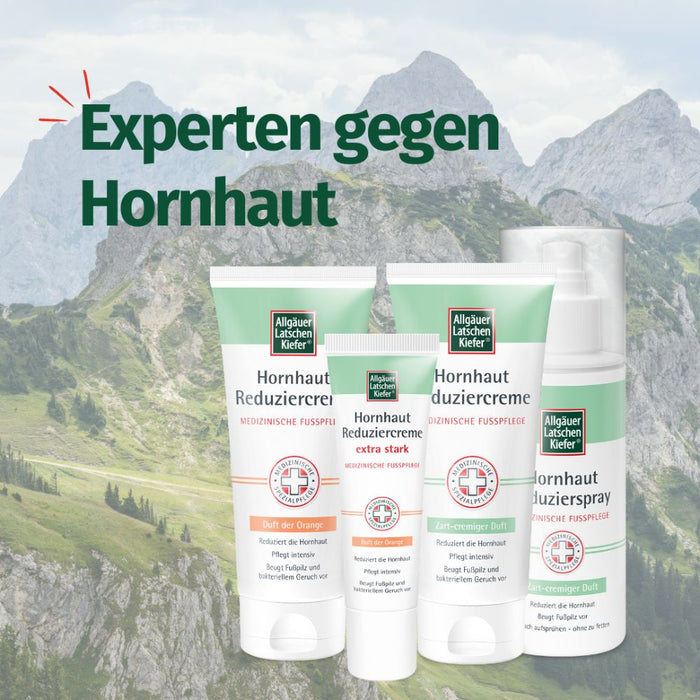Allgäuer Latschenkiefer Hornhaut Reduziercreme extra stark, 30 ml Cream