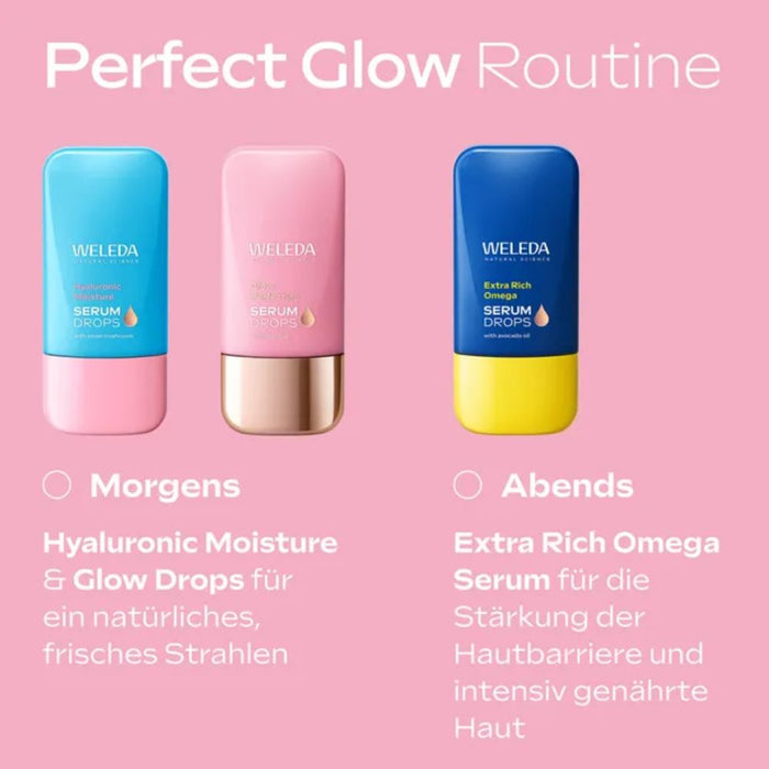 WELEDA Glow Perfecting Serum Drops Glow & reduzierte Hyperpigmentierung, 30 ml Lösung