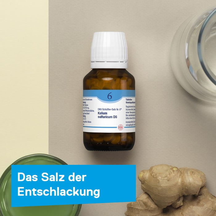 DHU Schüßler-Salz Nr. 6 Kalium sulfuricum D6, 80 pc Tablettes