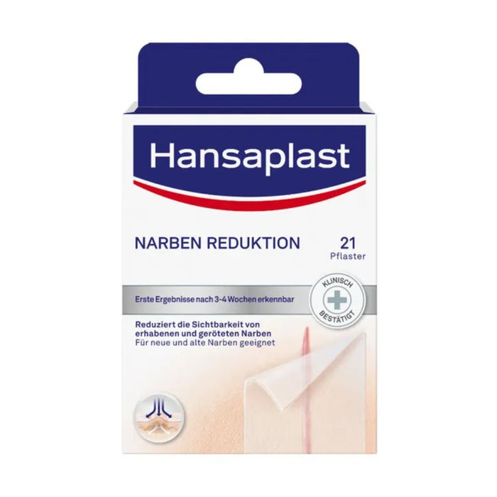 Hansaplast Pflaster zur Behandlung von Narben, 21 St. Pflaster