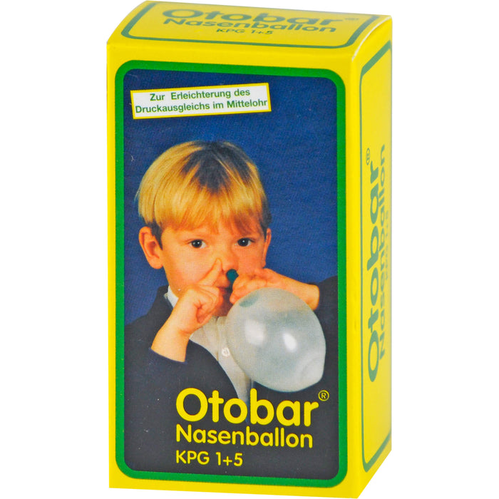 Otobar Nasenballon für den Druckausgleich im Mittelohr, 1 pcs. Combipack