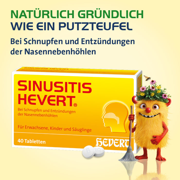 Sinusitis Hevert, 100 pc Tablettes