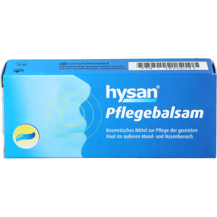Hysan Pflegebalsam für den trockenen, äußeren Mund- und Nasenbereich, 5 g Creme