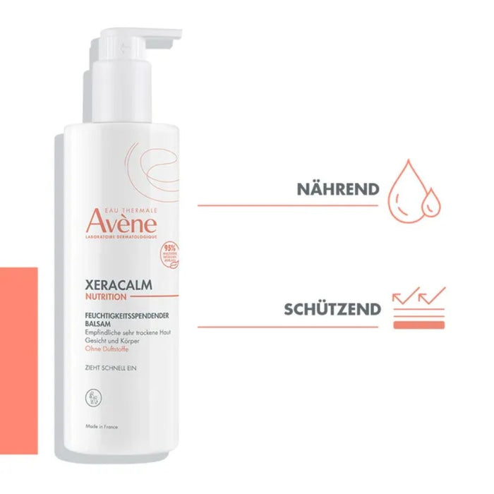 Avène XeraCalm Nutrition feuchtigkeitsspendender Balsam - für sehr trockene Haut, 400 ml Baume