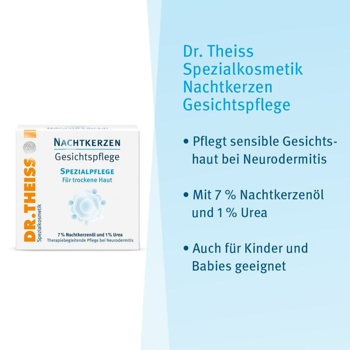 Dr. Theiss Nachtkerzen Gesichtspflege, 50 ml Crème