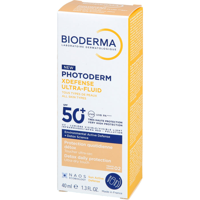 BIODERMA Photoderm XDefense Ultra-fluid LSF 50+ ungetönt, 40 ml Solution