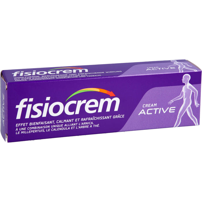 Fisiocrem Cream Active wohltuende Massagecreme, 60 ml Creme