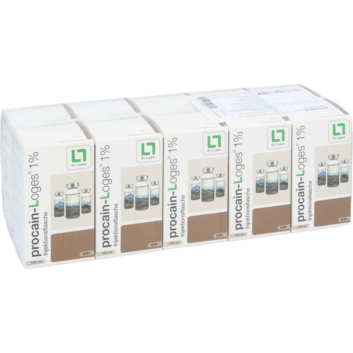 procain-Loges  1% Injektionsflasche, 100 ml, 1000 ml Solution