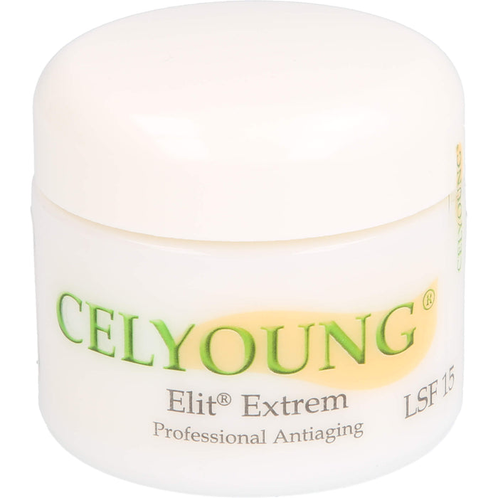 CELYOUNG Elit Extrem LSF 15 professional Antiaging Creme für Gesicht und Hals, 50 ml Cream