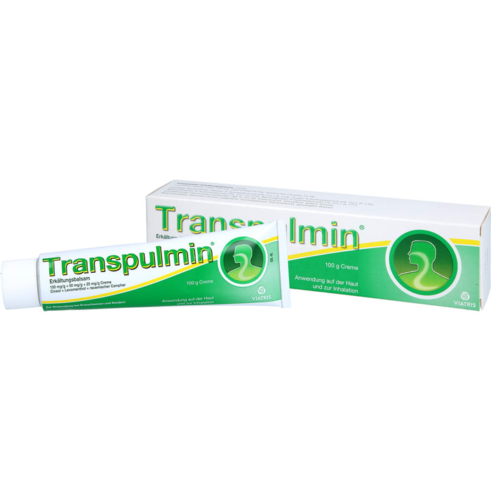 Transpulmin Erkältungsbalsam, 100 g Crème