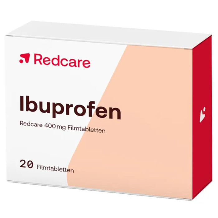 Redcare Ibuprofen 400 mg Filmtabletten bei Schmerzen und Fieber, 20 St. Tabletten