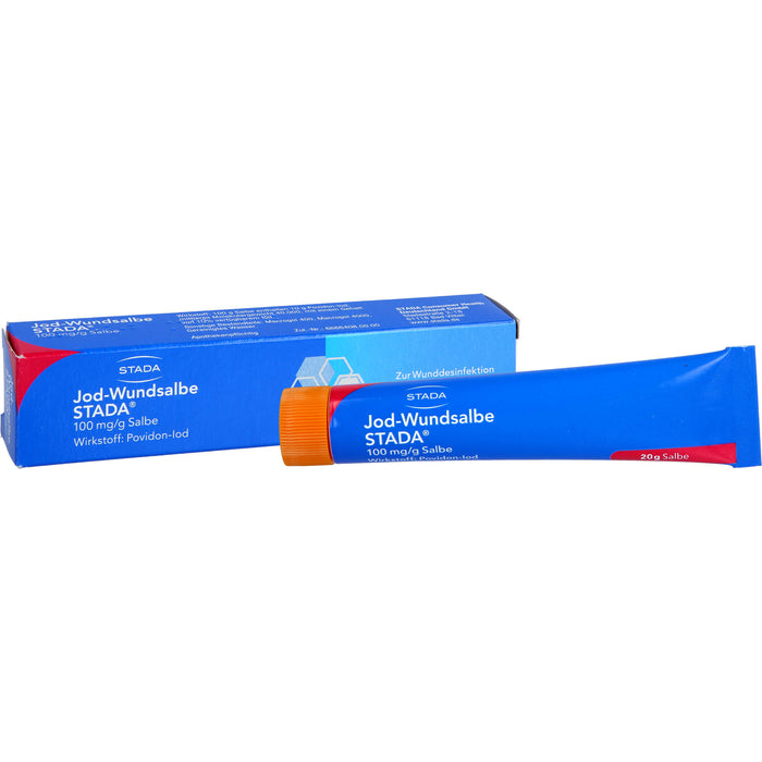 STADA Jod-Wundsalbe 100 mg/g Salbe, 20 g Salbe