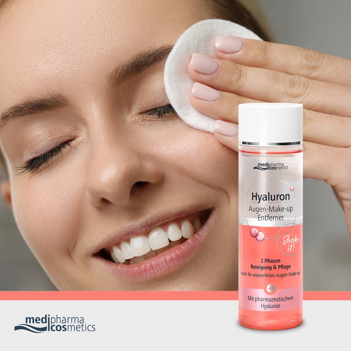 Medipharma Cosmetics Hyaluron Augen-Make-up Entferner, 200 ml 