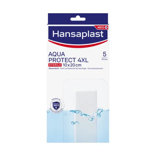 Hansaplast Aqua Protect 4XL Wundpflaster 10 x 20 cm, 5 St. Pflaster