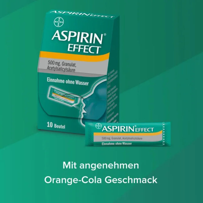 ASPIRIN Effect Granulat, 10 St. Beutel