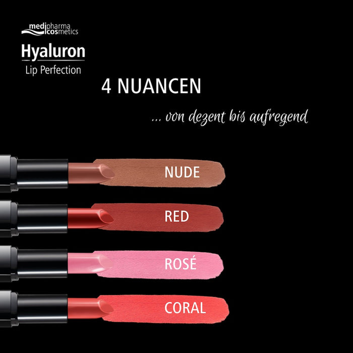 Hyaluron Lip Perfection Lippenstift red, 4 g Plume