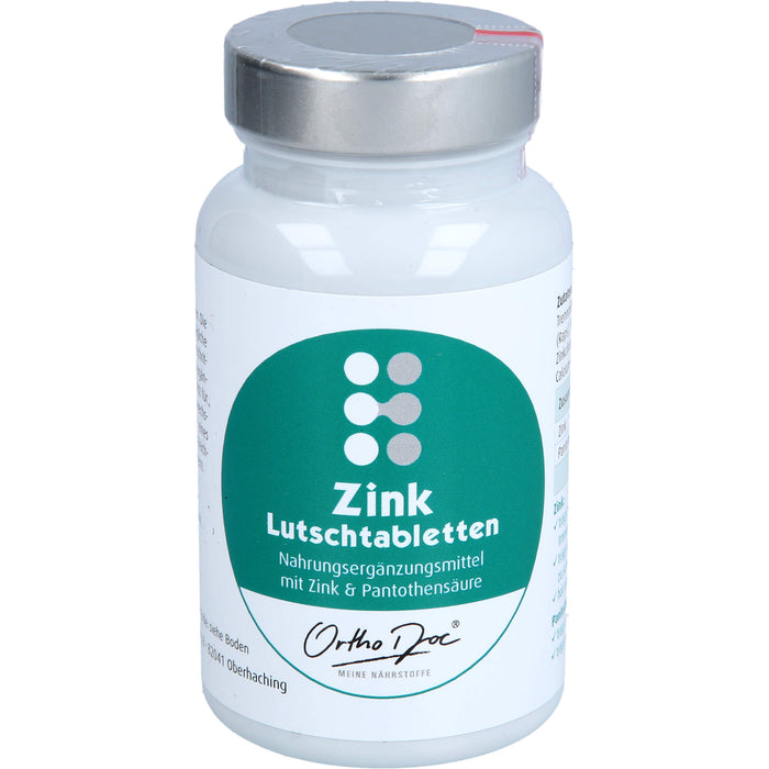 OrthoDoc Zink Lutschtabletten, 90 St. Tabletten