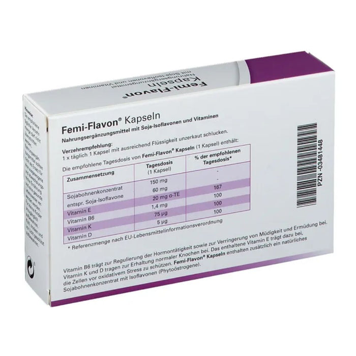 Twardy Femi-Flavon Kapseln zur Regulation der Hormontätigkeit*, 90 pcs. Capsules