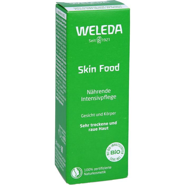 WELEDA Skin Food nährende Intensivpflege für Gesicht und Körper, 30 ml Crème