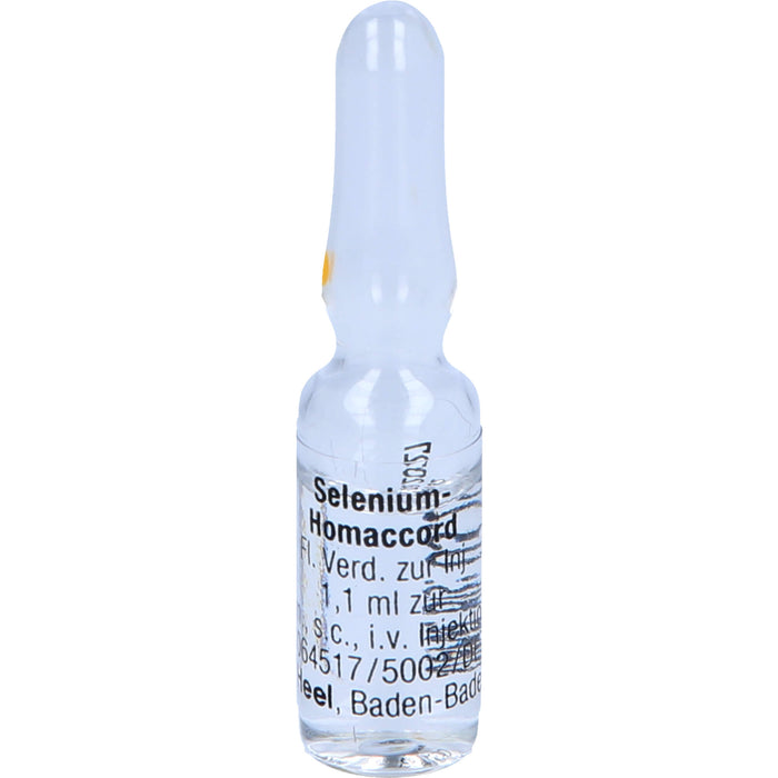Selenium-Homaccord  Inj.-Lsg., 10 St. Ampullen