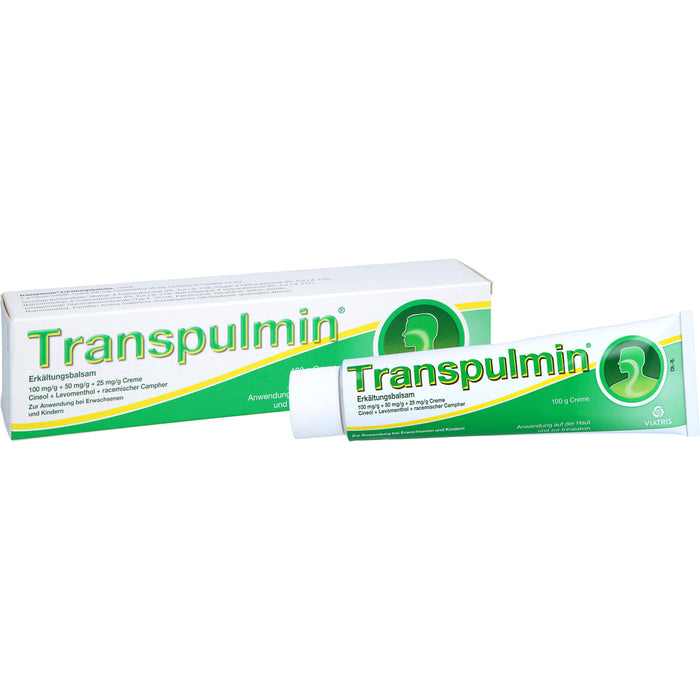 Transpulmin Erkältungsbalsam, 100 g Cream