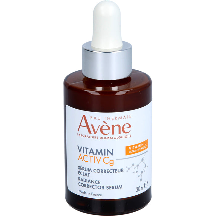 Avène Vitamin Activ Cg Radiance Serum-Konzentrat für ebenmäßigen Teint, milderrt Falten und Pigmentflecken, 30 ml Solution