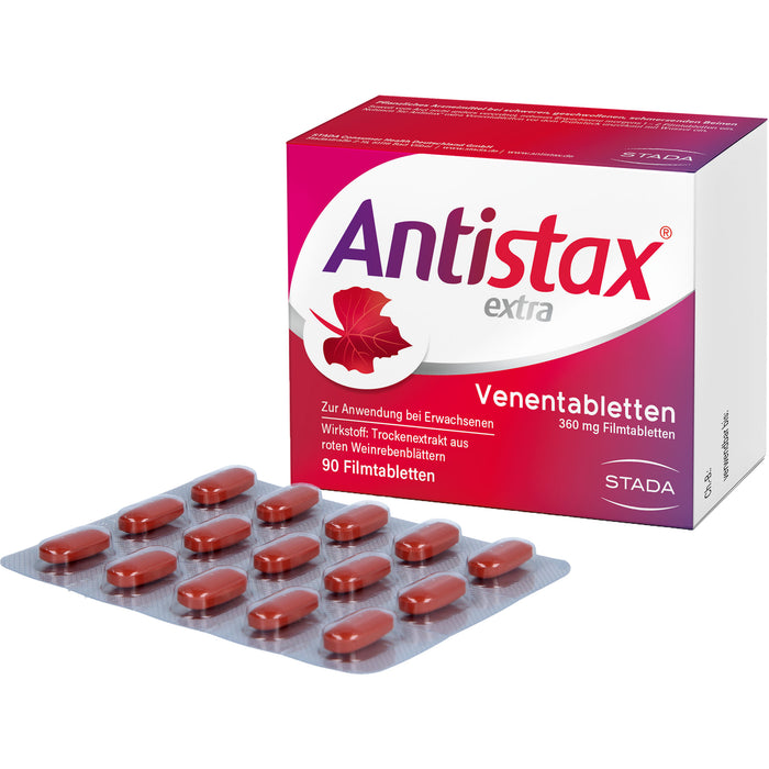 Antistax extra Venentabletten, 90 St. Tabletten